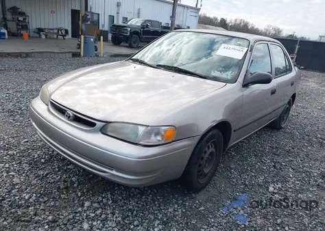 1999 Toyota Corolla Ce из США, поврежденный, VIN 1NXBR12E2XZ193988
